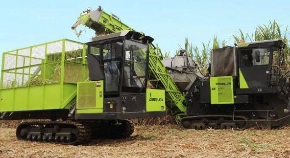 ac90大型甘蔗收获机及甘蔗转运,耕种机械等全程机械化产品组合优势,并